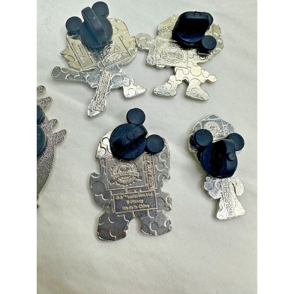 Disney Trading Pins Mickey Star Wars x wing pilot Cuties Set of 5